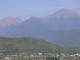 グレミからの眺め（遠くにコーカサス山脈が見える）