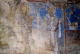 キンツヴィシ修道院の壁画「タマラ王（左）とギオルギ3世(右）」